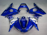 Yamaha YZF-R6 2005 Injection ABS Fairing - Factory Style - Blue White - MFS3665